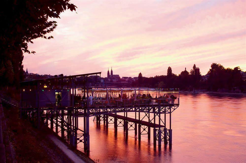 Dasbreitehotel Am Rhein Basilea Exterior foto
